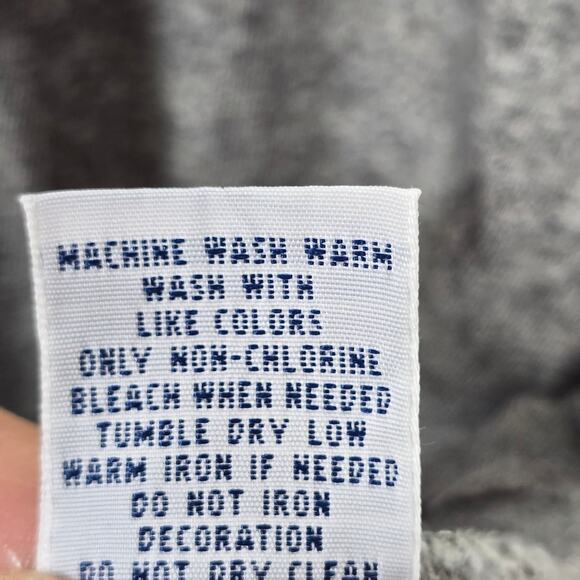 Men's Polo Ralph Lauren Heathered Gray Long Sleeve Top Size XXL - Picture 6 of 7